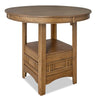 Dena Counter-Height Dining Table - Oak 