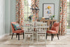 Dena Dining Table - White and Grey 