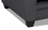 Febe Chenille Condo Loveseat - Charcoal 