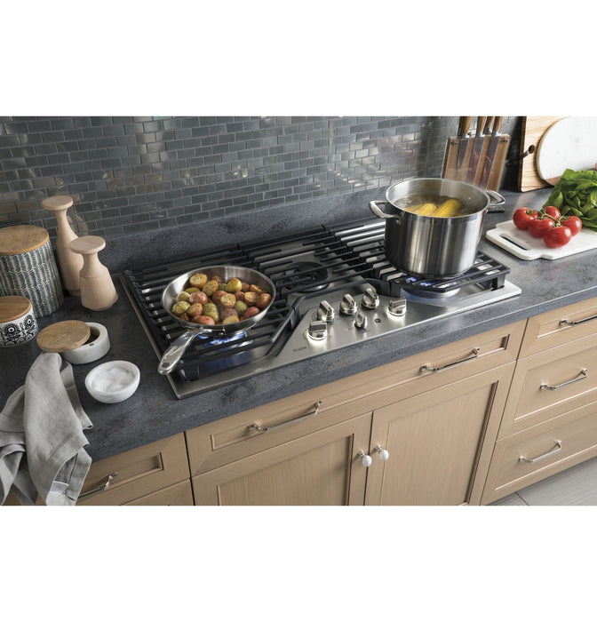 Surface de cuisson à gaz Profile de 36 po à 5 éléments - acier inoxydable - PGP9036SLSS