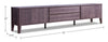 Gabe 72” TV Stand  - Contemporary style TV Stand in Walnut brown Medium Density Fibreboard (MDF)