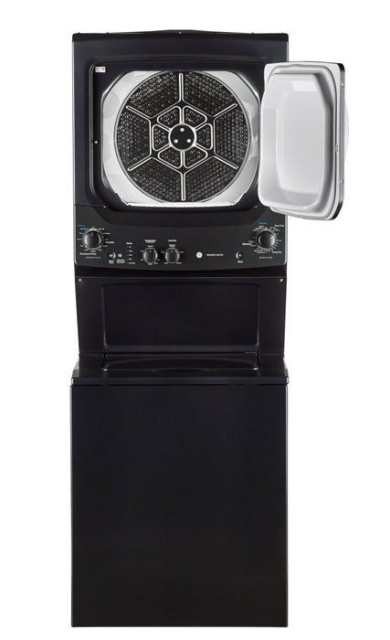 Tour de lavage SpaceMakerMC électrique GE avec laveuse de 4,4 pi³ et sécheuse de 5,9 pi³ - GUD37ESMMDG