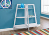 Aline Bookcase – White - Contemporary style Bookcase in Taupe Wood
