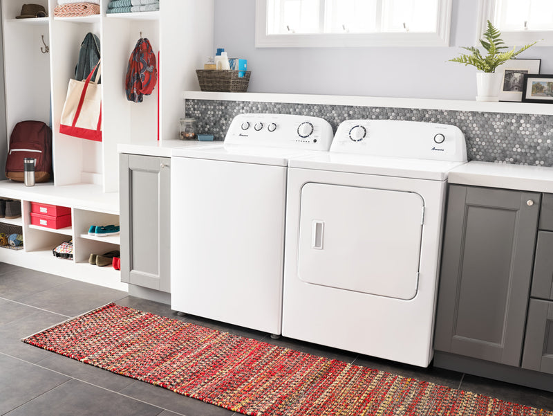 Sécheuse à gaz Amana de 6,5 pi³ - blanche - NGD4655EW