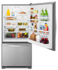 Whirlpool 19 Cu. Ft. Bottom-Mount Refrigerator – Stainless Steel - Refrigerator in Stainless Steel