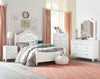 Livy Dresser - Traditional, Glam style Dresser in White Pine
