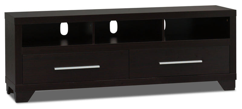 Meuble audio-vidéo Glendale 3 pièces avec rangement et système de gestion des câbles pour téléviseurs jusqu’à 65 po - espresso
