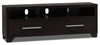 Meuble pour téléviseur Glendale de 60 po avec rangement et système de gestion des câbles pour téléviseurs jusqu’à 65 po - espresso