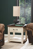Morgan End Table - White 
