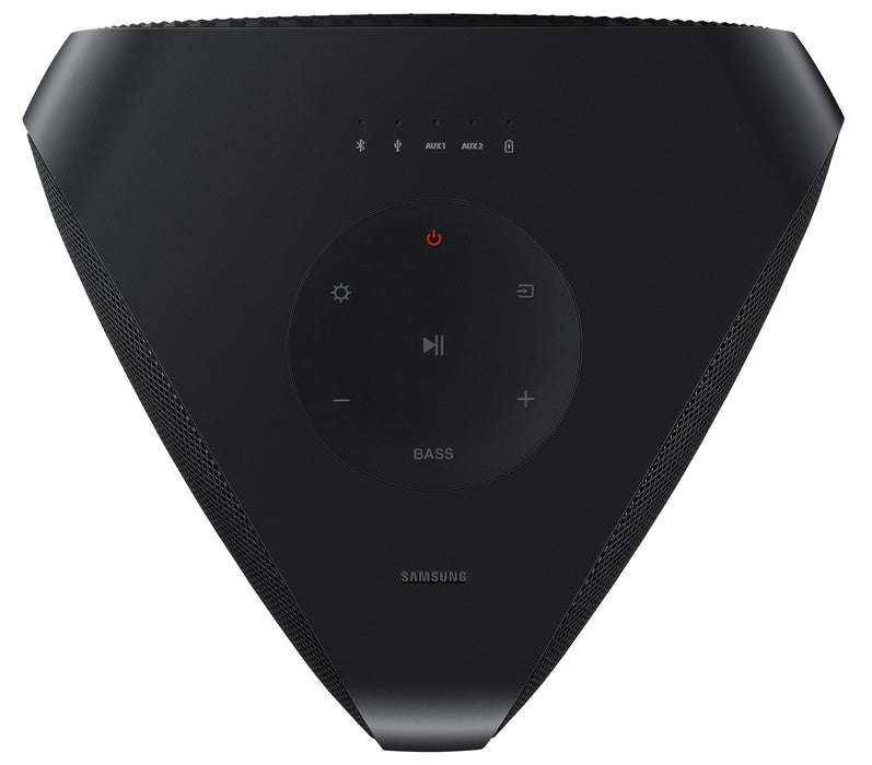 Haut-parleur de fête bidirectionnel de 160 W SAMSUNG MX-ST40 sans fil avec résistance à l’eau IPX5 (MX-ST40B/ZC)