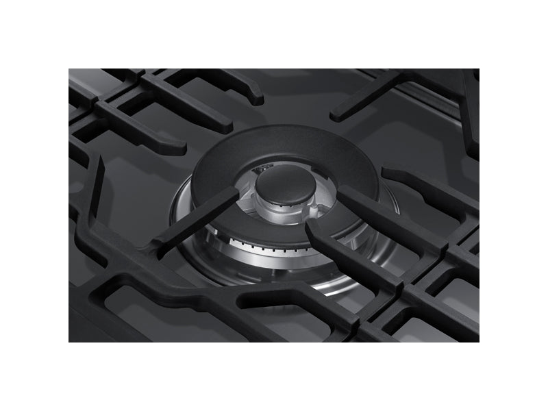 Surface de cuisson à gaz intelligente Samsung de 30 po à 5 brûleurs - acier inoxydable - NA30N6555TS/AA