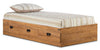 Driftwood Full Storage Bed  