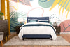 Paseo Queen Platform Bed - Navy 