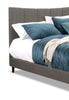 Paseo Platform Full Bed - Grey - Contemporary style Bed in Grey Plywood