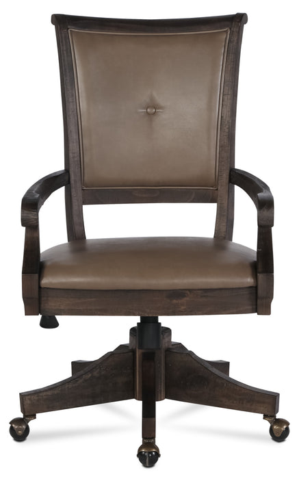 Chaise de bureau Calistoga de 22,5 po - anthracite vieilli