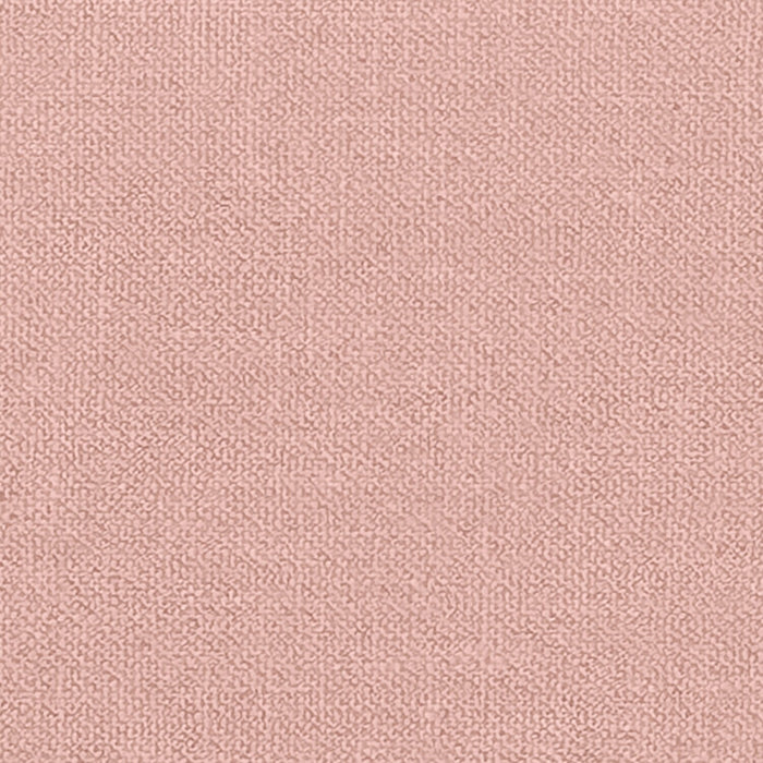 Lit plateforme rembourré Rain de Kort & Co. en tissu rose capitonné - format lit double