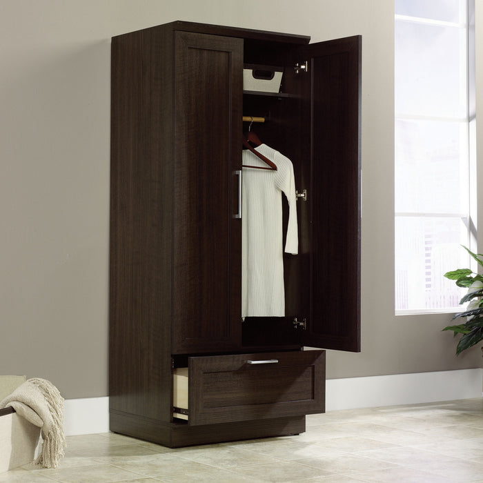 Armoire-penderie Clinton de 29 po avec tiroir - chêne Dakota
