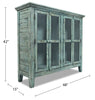 Rocco Medium Accent Cabinet - Blue 