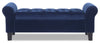 Sadie Storage Bench - Blue - Bench in Blue