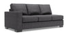 Sofa Lab Track LAF Sofa Bed - Luxury Charcoal 