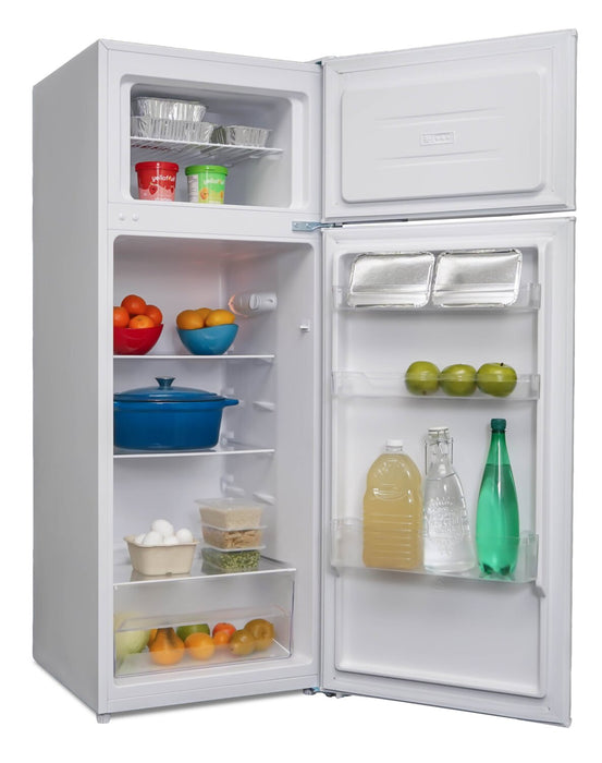 Réfrigérateur Danby de 7,4 pi³ et de 21,4 po à congélateur supérieur - blanc - DPF074B2WDB-6