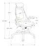 Kegan Executive Mesh Office Chair - Black   