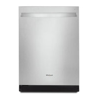 Lave-vaisselle encastré Whirlpool de 24 po et de 51 dBA avec commandes sur le dessus et 3e panier - …