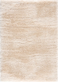 Carpette à poil long Serafina ivoire 3 pi 11 po x 6 pi 0 po