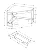 Christiana Corner Desk - Grey 