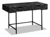 Butler Desk - Black Marble-Look 