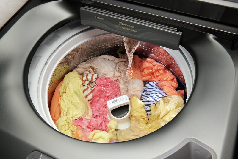 Laveuse Whirlpool à chargement par le haut de 6,1 pi³ - noir volcan - WTW6157PB