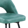Bay Swivel Counter-Height Stool - Aqua 