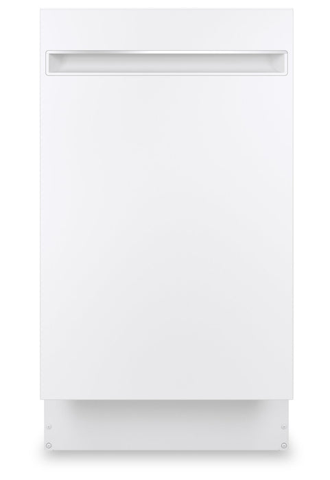 Lave-vaisselle encastré Whirlpool de 18 po et de 47 dBA avec commandes sur le dessus et 3e panier - blanc - PDT145SGLWW