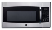 Four à micro-ondes à hotte intégrée GE de 1,6 pi³ avec décongélation programmable et 300 pi³/min - a…