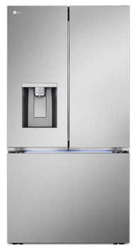 Réfrigérateur LG de 31 pi³ et de 36 po à portes françaises de profondeur standard MAXMC - acier inox…