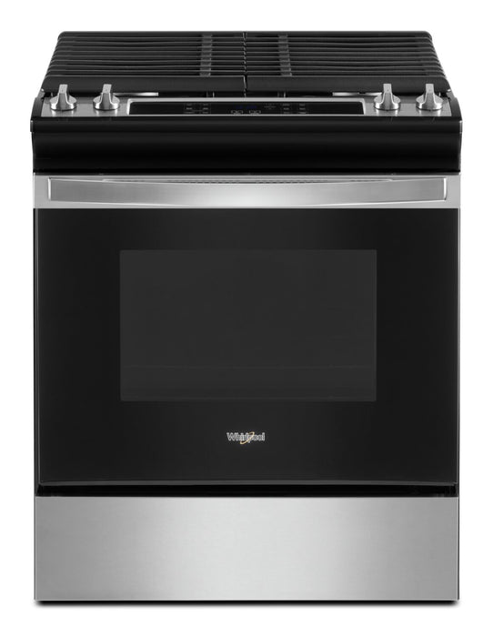 Cuisinière à gaz Whirlpool de 5 pi³ avec autonettoyage - acier inoxydable - WEG515S0LS