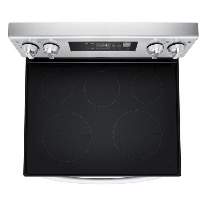 Cuisinière intelligente électrique LG de 6,3 pi³ avec EasyCleanMD - acier inoxydable - LREL6321S