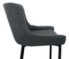 Demi Counter-Height Stool - Grey - Modern style Bar Stool in Grey Metal