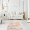 Harlow Beige Shag Area Rug 