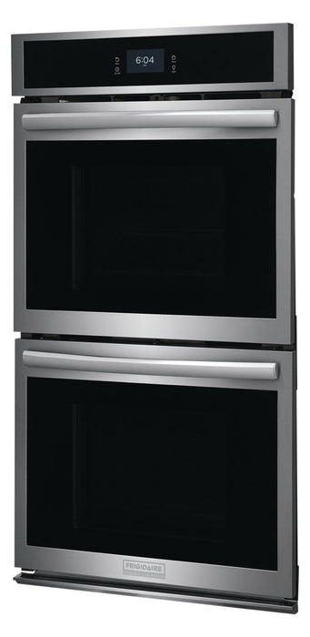 Four mural double électrique Frigidaire Gallery de 3,8/3,8 pi³ et de 27 po avec convection totale - acier inoxydable Smudge-ProofMD - GCWD2767AF