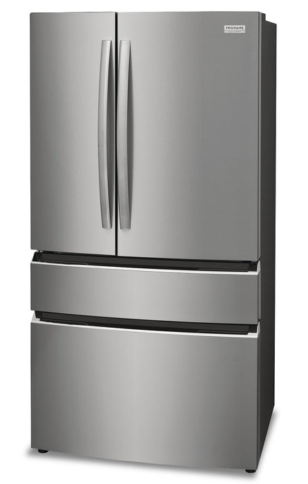 Réfrigérateur Frigidaire Gallery de 22,1 pi³ et de 36 po de profondeur comptoir à 4 portes françaises - acier inoxydable Smudge-ProofMD - GRMG2272CF