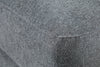 Evolve Linen-Look Fabric Ottoman - Charcoal 