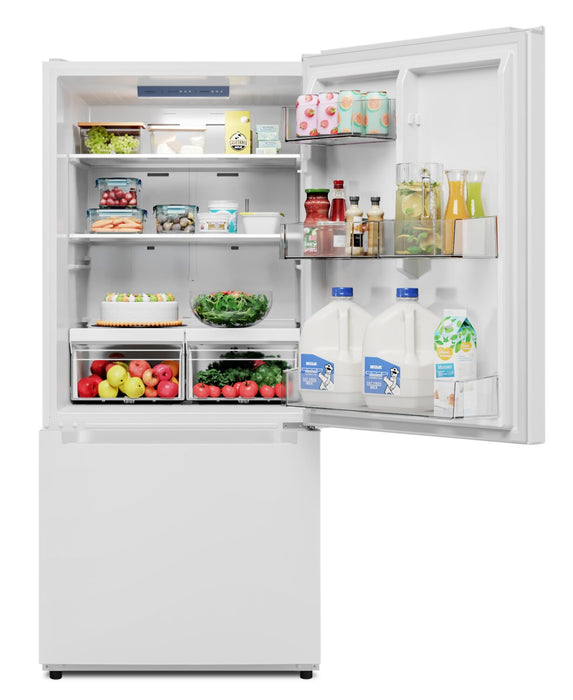 Réfrigérateur Midea de 18,7 pi³ à congélateur inférieur - MRB19B7AWW