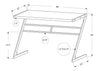 Matt Desk - White 