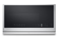 Four à micro-ondes à hotte intégrée LG de 2,1 pi³ avec ExtendaVentMC et cuisson par capteur - acier …