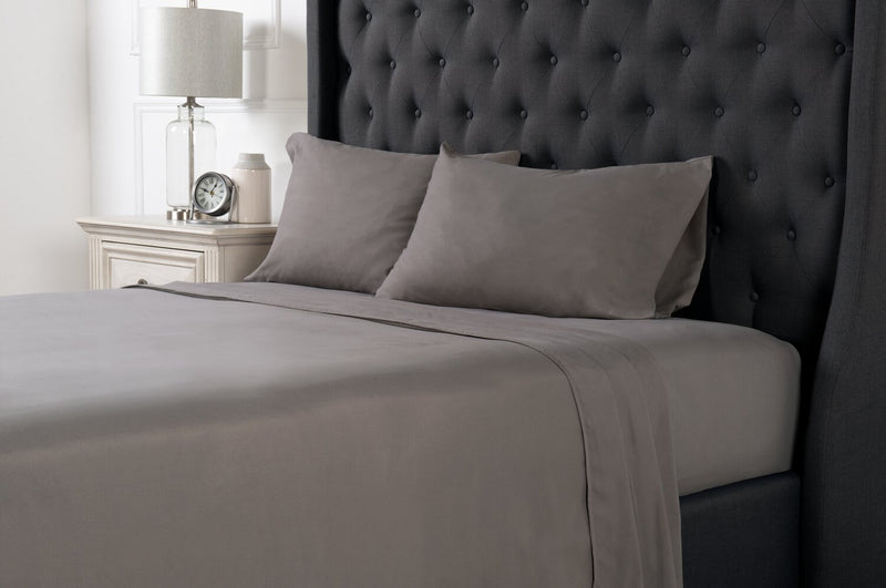 Ensemble de draps Ultra Advanced MasterguardMD 4 pièces pour très grand lit - gris
