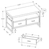 Corban 48" TV Stand - Black 