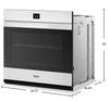 Whirlpool 5 Cu. Ft. Smart Single Wall Oven - WOES5030LW 