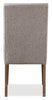Cedar Dining Chair with Polyester Fabric, Pine Wood - Beige | Chaise de salle à manger Cedar en tissu de polyester et en pin - beige