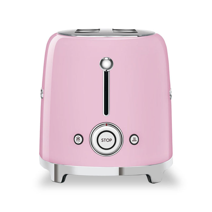 Grille-pain classique Smeg à 2 tranches - TSF01PKUS